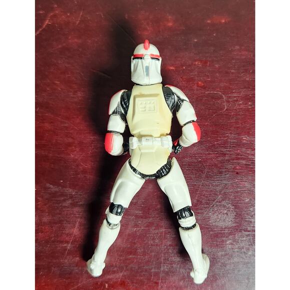 Star Wars Speed Bike LFL 2005 W/ Red Clone Trooper Action Figure 2001 Pre-owned - Picture 3 of 9